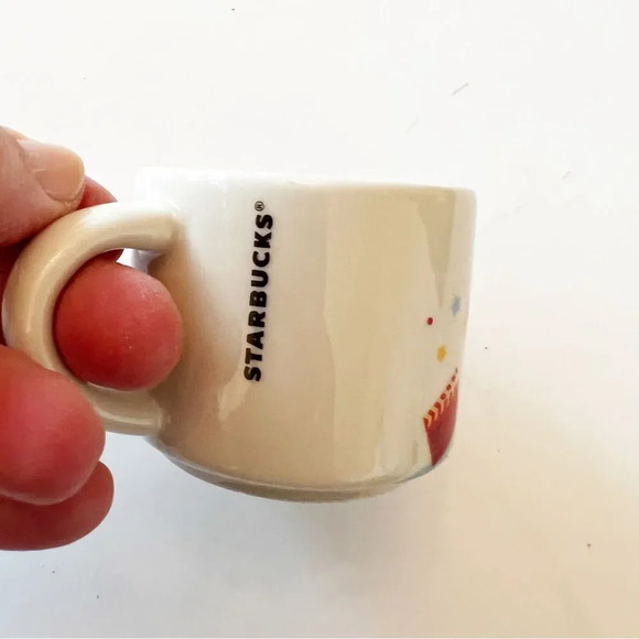 Starbucks Disney Hollywood Studios Mini Mug Ornament Walt‎ Disney You Are Here - Picture 7 of 9
